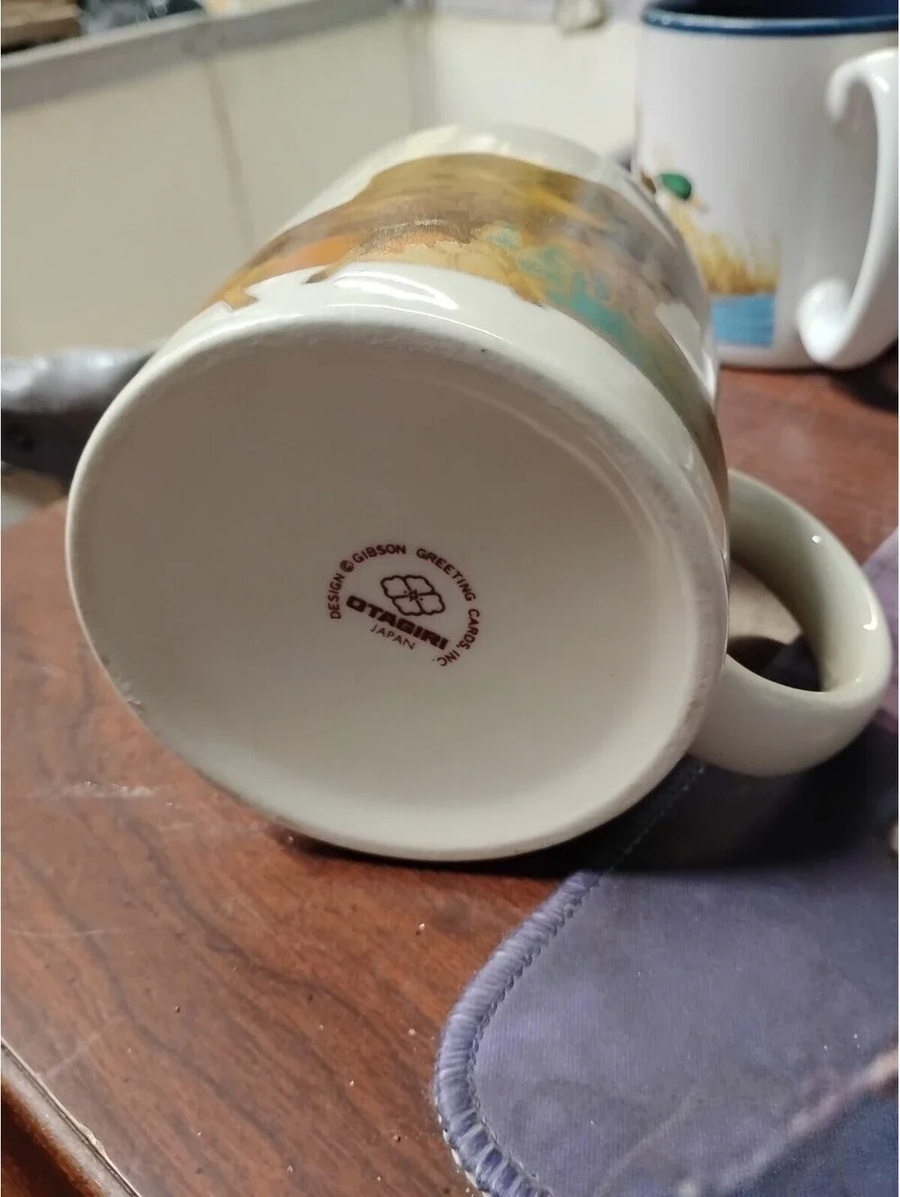 Otagiri Japan Moose Calf Coffee Tea Mug Cup